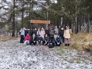 Студенты колледжа посетили Пещеру-музей «Караульная»